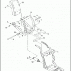 FXST 1BHY SOFTAIL STANDARD (2003) REAR FORK AND SHOCK ABSORBERS