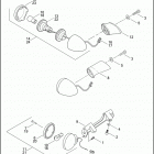 FXST 1BHY SOFTAIL STANDARD (2003) REAR TURN SIGNALS