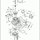 FXDP 1GKV DYNA DEFENDER (2003) Карбюратор