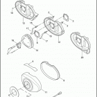 FXD 1GHV DYNA SUPER GLIDE (2003) AIR CLEANER & ENRICHENER