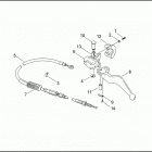 FLHTC 1DJV ELECTRA GLIDE CLASSIC (2003) Привод управления сцеплением