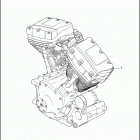 FXSTDSE 1PFD CVO SOFTAIL DEUCE (2003) COMPLETE ENGINE - 1550 TWIN CAM 95B