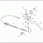 XL883 4CAM SPORTSTER 883 (2003) Привод управления сцеплением