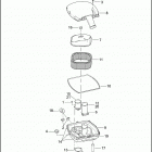 VRSCA 1HAZ VRSCA V-ROD (2003) Воздушный фильтр