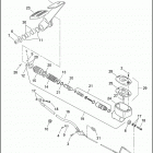 FLHTC 1DJV ELECTRA GLIDE CLASSIC (2003) Тормозной цилиндр задний