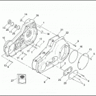 FXD 1GHV DYNA SUPER GLIDE (2003) PRIMARY HOUSING