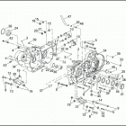 XL883 4CAM SPORTSTER 883 (2003) Картер двигателя