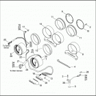 XL883 4CAM SPORTSTER 883 (2003) SPEEDOMETER & TACHOMETER