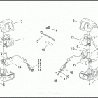 FXST 1BHY SOFTAIL STANDARD (2003) HANDLEBAR SWITCHES