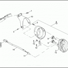 VRSCA 1HAZ VRSCA V-ROD (2003) Фара