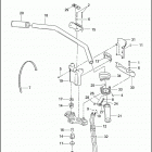 XL883C 4CJM SPORTSTER 883 CUSTOM (2003) HANDLEBAR & THROTTLE CONTROL - 883 / 1200 CUSTOM