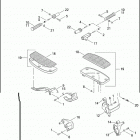 FXST 1BHY SOFTAIL STANDARD (2003) FOOTRESTS & FOOTBOARDS