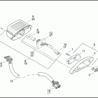XL883 4CAM SPORTSTER 883 (2003) Задний фонарь