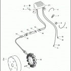 FLHTC 1DJV ELECTRA GLIDE CLASSIC (2003) ALTERNATOR & REGULATOR