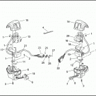 FLHTPI 1FMW ELECTRA GLIDE STANDARD POLICE (2003) HANDLEBAR SWITCHES