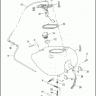 FLHR 1FDV ROAD KING (2003) FUEL TANK - CARBURETED FLHR