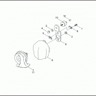 FLHTC 1DJV ELECTRA GLIDE CLASSIC (2003) Клаксон