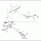 FXSTD 1BSY SOFTAIL DEUCE (2001) TAIL LAMP - FXSTD / I