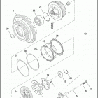 FLHRSEI 1PDC CVO ROAD KING (2002) Сцепление
