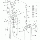 FLSTS 1BRY HERITAGE SPRINGER (2002) FRONT FORK - FLSTS / I