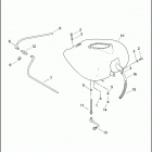 FLHTPI 1FMW ELECTRA GLIDE STANDARD POLICE (2002) FUEL TANK - FUEL INJECTED FLHTPI