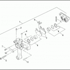 FXSTD 1BSY SOFTAIL DEUCE (2002) Задний суппорт