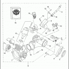 FLHTPI 1FMW ELECTRA GLIDE STANDARD POLICE (2002) INDUCTION MODULE