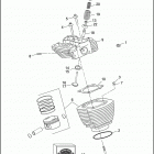 FXD 1GHV DYNA SUPER GLIDE (2001) CYLINDERS, HEADS & VALVES - TWIN CAM 88 ™