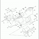 FLTR 1FPV ROAD GLIDE (2000) INNER FAIRING - FLTR