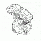 FLHTPI 1FMW ELECTRA GLIDE STANDARD POLICE (2002) COMPLETE ENGINE - TWIN CAM 88 ™