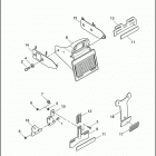 FXD 1GHV DYNA SUPER GLIDE (2002) LICENSE PLATE BRACKETS