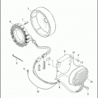 FXSTB 1BTY NIGHT TRAIN (2001) ALTERNATOR & REGULATOR