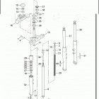 FXSTD 1BSY SOFTAIL DEUCE (2002) FRONT FORK - FXSTD / I