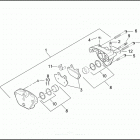 FLHTPI 1FMW ELECTRA GLIDE STANDARD POLICE (2002) Передний суппорт