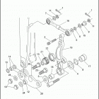 FXSTS 1BLY SPRINGER SOFTAIL (2002) FORK ROCKERS & CALIPER MOUNTING - FXSTS / I