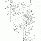 FXD 1GHV DYNA SUPER GLIDE (2001) TRANSMISSION HOUSING & OIL TANK