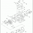 FLHTPI 1FMW ELECTRA GLIDE STANDARD POLICE (2002) TRANSMISSION BEARINGS & COVERS