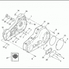 FXD 1GHV DYNA SUPER GLIDE (2001) PRIMARY HOUSING