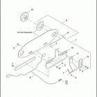 FXDP 1GKV DYNA DEFENDER (2002) LICENSE PLATE BRACKET & REAR MARKER LIGHTS