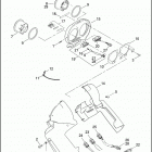 FLTR 1FPV ROAD GLIDE (2002) SPEEDOMETER & TACHOMETER - FLTR