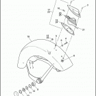 FLSTS 1BRY HERITAGE SPRINGER (2002) FRONT FENDER - FLSTS / I