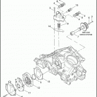 VRSCA 1HAZ VRSCA V-ROD (2002) WATER PUMP & THERMOSTAT