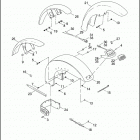 FXSTD 1BSY SOFTAIL DEUCE (2002) FRONT FENDER - FXST / I, FXSTB / I, FXSTD / I, FLS...