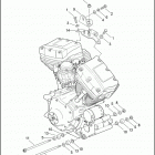 FXSTB 1BTY NIGHT TRAIN (2001) ENGINE MOUNTS