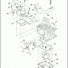 FXDWG3 1PEV CVO DYNA WIDE GLIDE (2002) TRANSMISSION HOUSING & OIL TANK