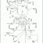 FXSTB 1BTY NIGHT TRAIN (2001) WIRING HARNESS, MAIN - CARBURETED