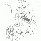 FLHR 1FDV ROAD KING (2001) FUEL TANK INSTRUMENTS - FLHR