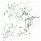 VRSCA 1HAZ VRSCA V-ROD (2002) TURN SIGNAL MODULE & IGNITION SWITCH