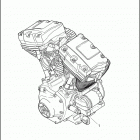 FLTRSEI2 1PCC CVO ROAD GLIDE (2001) COMPLETE ENGINE - 1550