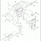 FLHTPI 1FMW ELECTRA GLIDE STANDARD POLICE (2002) INNER FAIRING - FLHTPI